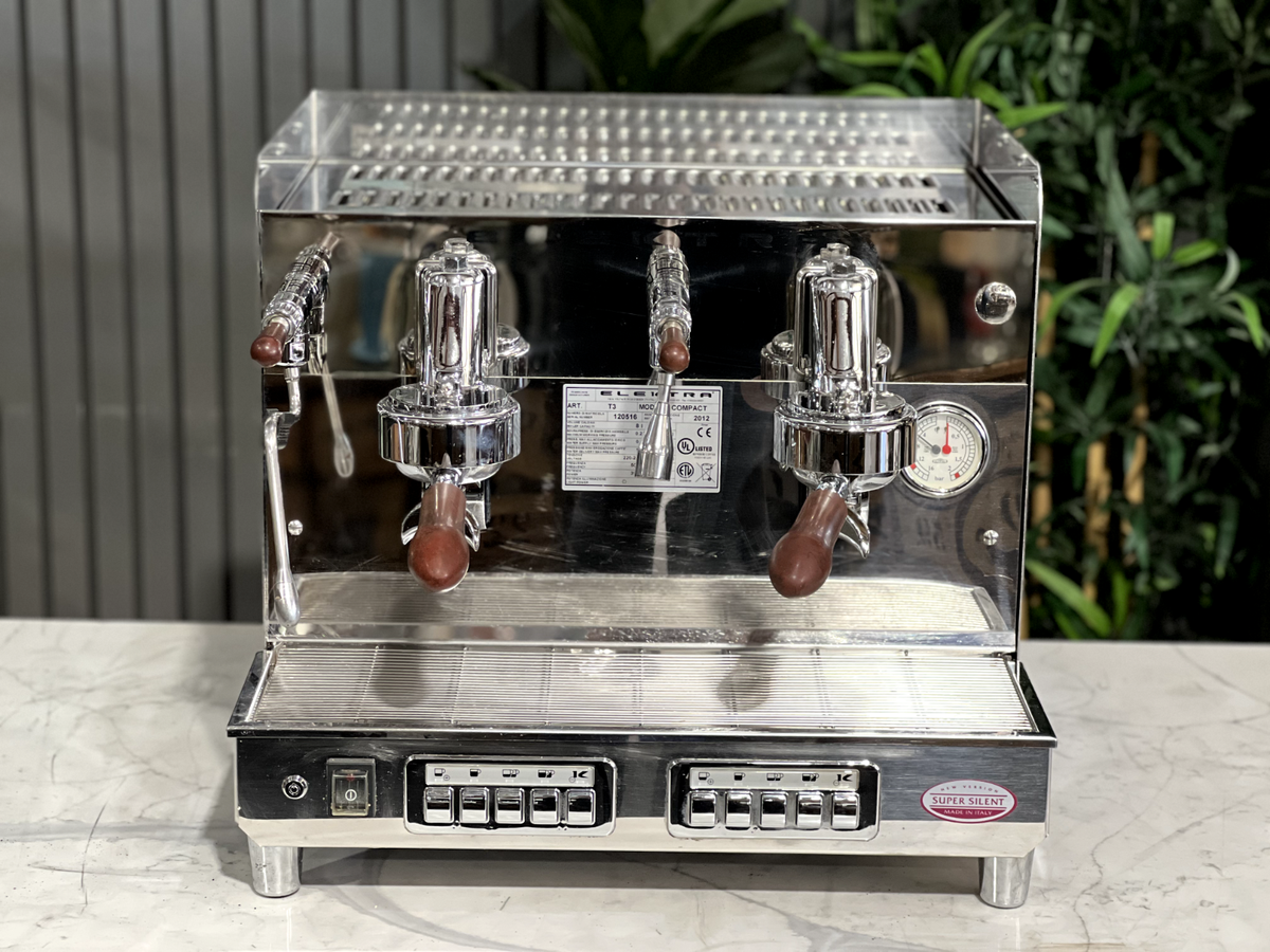 ELEKTRA T3 SIXTIES COMPACT VOLUMETRIC ESPRESSO COFFEE MACHINE COFFEE MAKER  CAFE