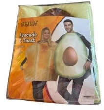 SPIRIT Avocado Toast Couples Halloween Costume One Sz 2 Pieces Great Condition