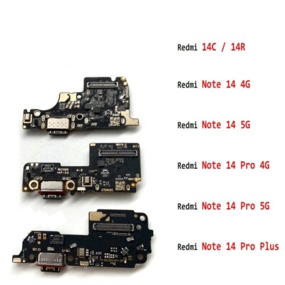 Redmi Note 14 / 14 Pro / Pro Plus / 14C - Ladebuchse mit IC Charging Port Dock