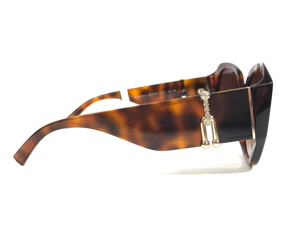 Tiffany & Co. Солнцезащитные очки TF4207-B-F 8002/3B Havana в золотой оправе с коричневым градиентом - Изображение 3 из 4