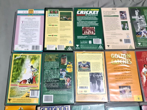 24x VIDEO DE CRICKET AUSTRALIA PRUEBA ODI NO DVD T20 WSC INDIAS OCCIDENTALES INGLATERRA CENIZAS - Imagen 2 de 5