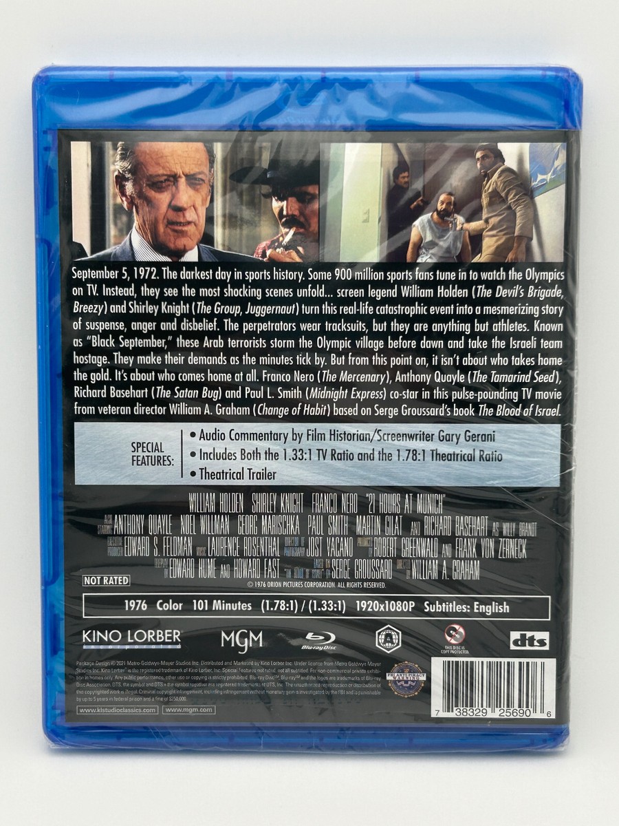 21 h at Munich (1976) Blu-ray William Holden Shirley Knight