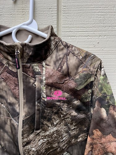 Mossy Oak Jacket Womens Medium Camo Realtree Break up Infinity Hunting Outdoors - Picture 2 of 7
