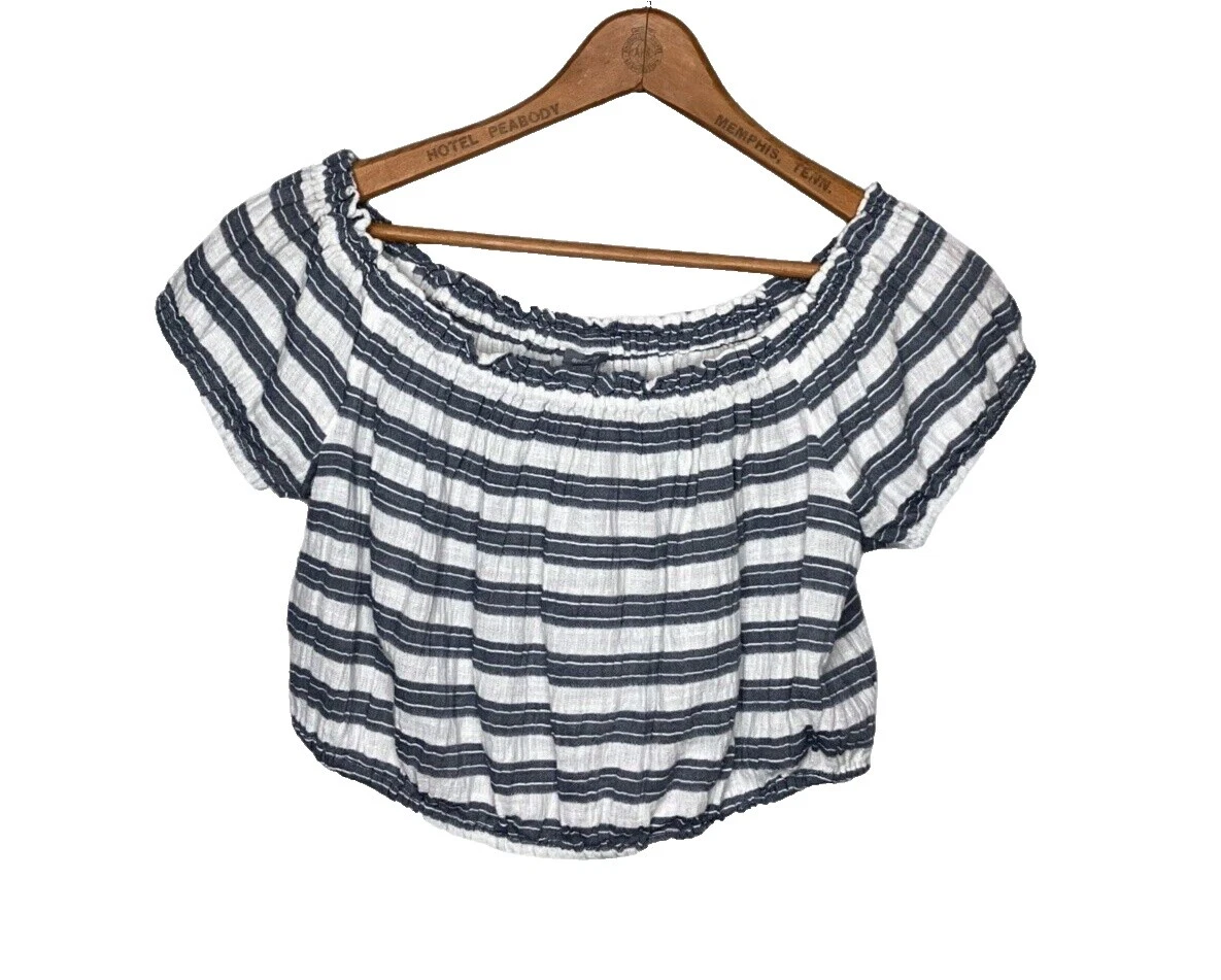 Aerie Cotton Striped Tops for Women