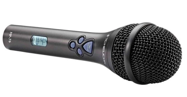 Control de mezcla TC-Helicon micrófonos de audio profesional