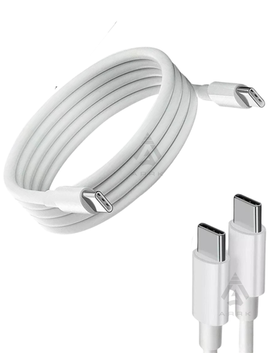 Cable Cargador Súper Rápido USB C Apple iPhone 15 Plus Pro Max Tipo C a Tipo C 2M - Imagen 3 de 7