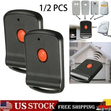 2PC Remote Control Garage Door Gate Opener Transmitter 10 Digit Pins Code 300MHz