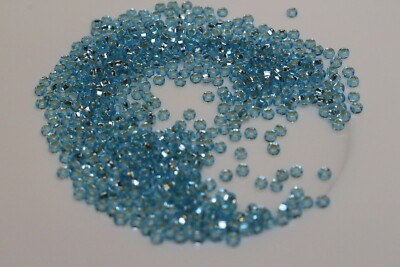 Rocailles Perlen Preciosa 10/0 Silver Lined 20 g 2,3 mm Glasperlen Beads 67000