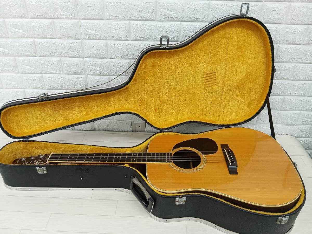 ギター YAMAKI custom TYPE Acoustic Guitar Yamaki Custom Natural Made in Japan with