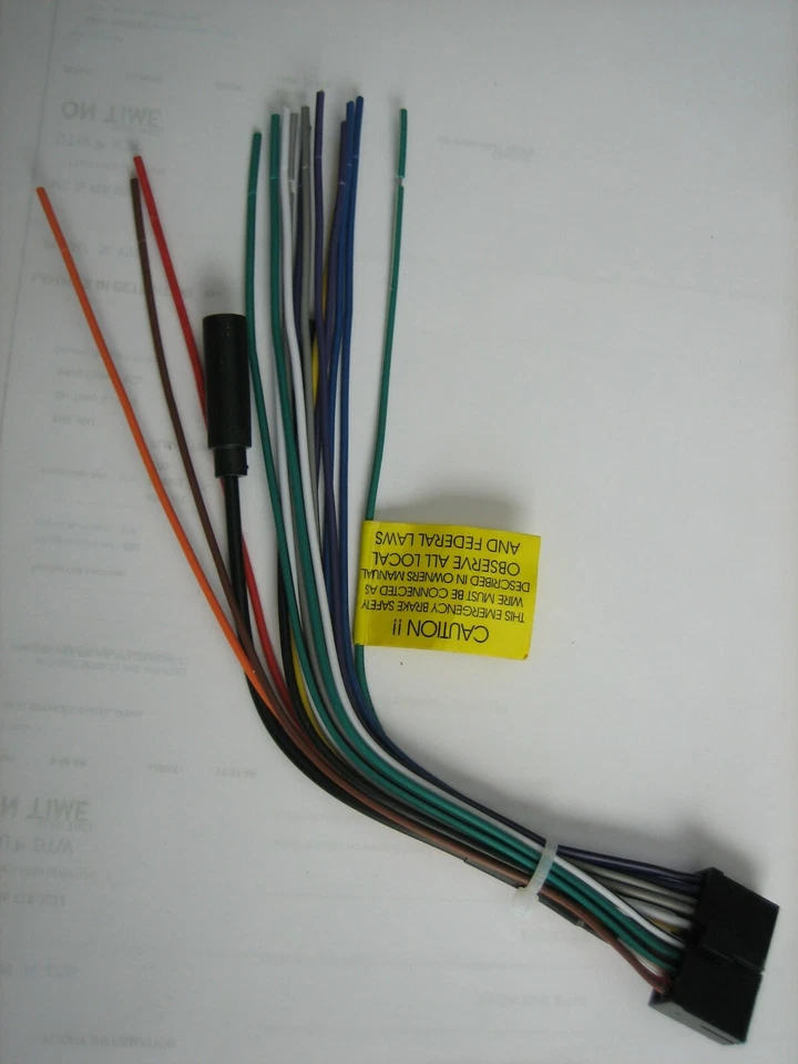 Planet Audio Wire harness for PNV9674,PNV9674RC for 20 Pins With SWC Jack - Image 2 of 4