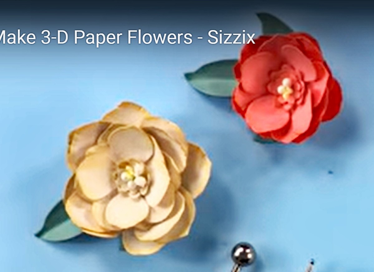 Flowerです Sizzix Bigz Asian Flower die #661690 Retail $39.99 Cuts