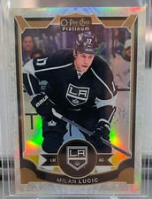 MILAN LUCIC 2015-16 OPC Platinum WHITE ICE 122/199
