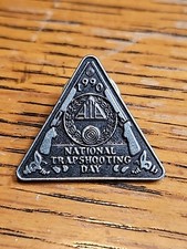 1990 ATA Amateur Trapshooting Association National Trapshooting Day Metal Pin