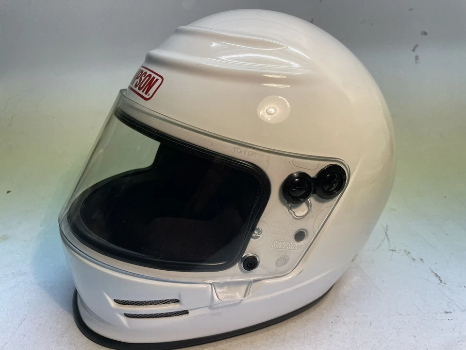Simpson Voyager 2 Helmet SA2015 Certified Safety 0720216 - White Size XS 52-53cm - Image 2 of 4