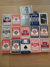 lot of 16 Vintage Bicycle,bee,tuxedo,aviator Playing Cards Sealed