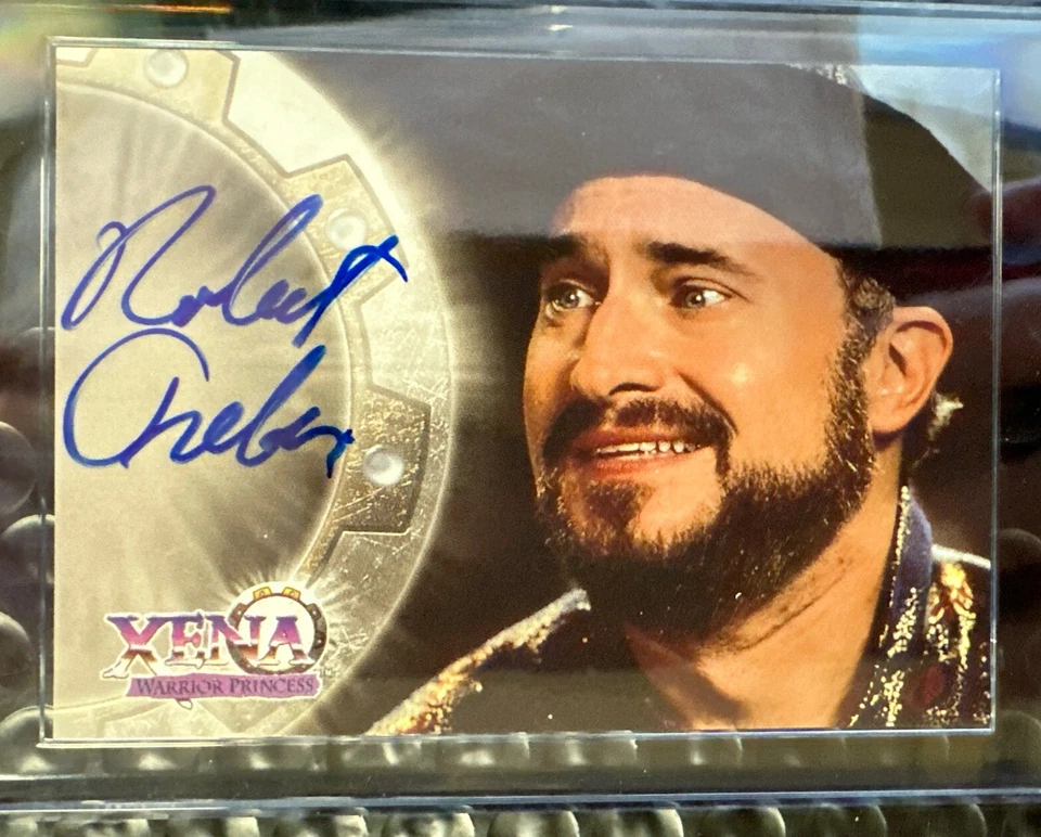 Topps Xena Series - Tim Thomerson #A8 and Robert Trebor #A9 - Autographed Cards - Image 4 of 4