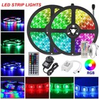 RGB LED Strip Light Flexible Wifi 44Key IR Remote Lamp Wedding Room TV Party Bar