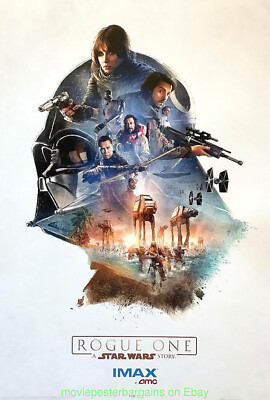 ROGUE ONE スター・ウォーズ IMAX ポスター STAR WARS ROGUE ONE MOVIE POSTER AMC IMAX 13X19 Inch Thick Paper