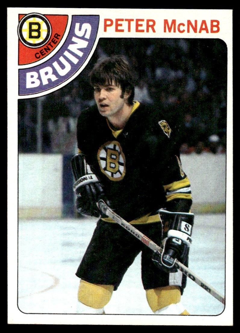 1978-79 Topps Peter McNab Boston Bruins #212