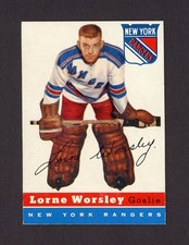 1954-55 TOPPS #10 LORNE GUMP WORSLEY   28086