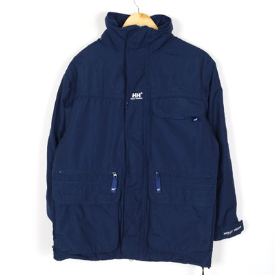 HELLY HANSEN Herren Jacke Gr. XS Blau Full Zip Nylon Taschen