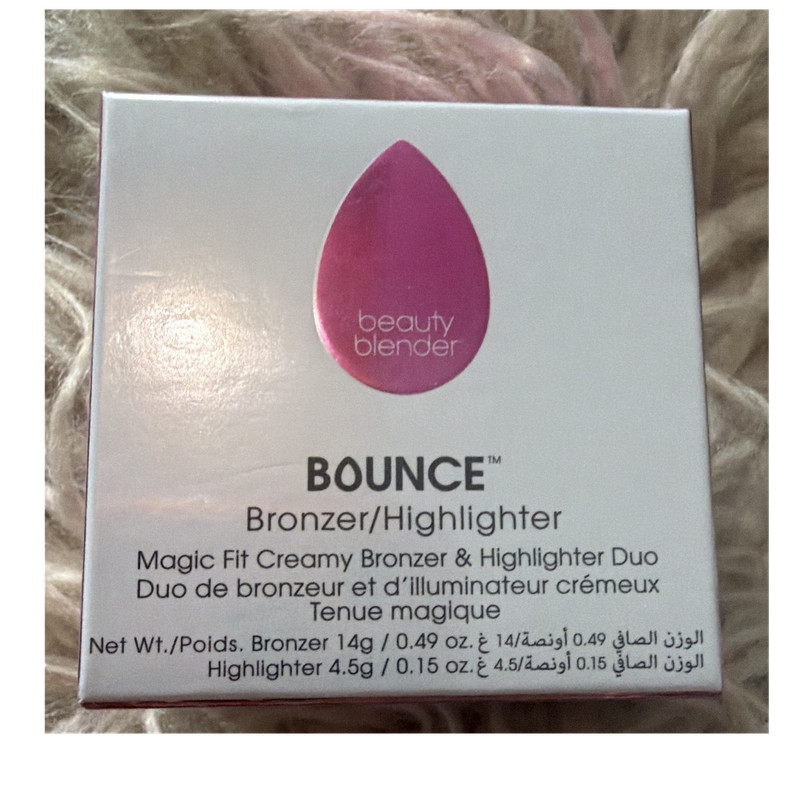 beautyblender Bounce Creamy Bronzer & Highlighter Duo Medium Champagne Topaz