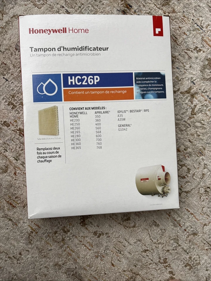 Honeywell Ganzhaus Luftbefeuchter Pad 10x13 kompatibel mit HE200 HE300 - Bild 2 von 2