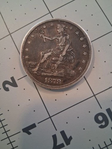 1878s Trade Silver dollar