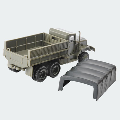 #ad #ad Military Vehicle Assembly Toy 1:72 M35 Cargo Truck Simple In Structure $9.07