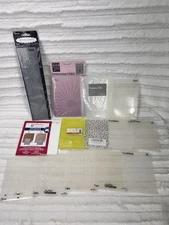 Cuddlebug, Spellbinders & Other Branded Embossing Folders Lot Of 14