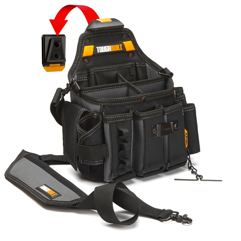 ToughBuilt TB-CT-104 Master Electrician's Tool Pouch + Shoulder Strap