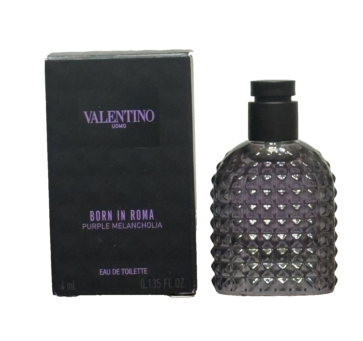VALENTINO UOMO BORN IN ROMA PURPLE MELANCHOLIA 0.135oz / 4ml EDT