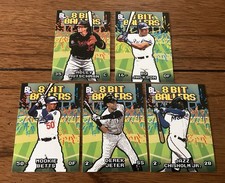 2023 Topps Big League 8-Bit Ballers Jeter Bo Jackson Betts Chisholm Rutschman NM