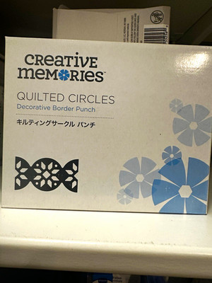Creative Memories Quilted Circles Decorative Border Punch Shapes Theme
