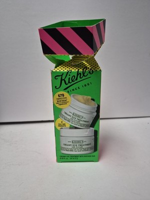 Kiehl's Creamy Eye Treatment With Avocado Duo 0.95 Fl Oz each Full Size New $120