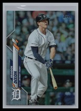 2020 Topps Update #U-135 Brandon Dixon Rainbow Foil Detroit Tigers