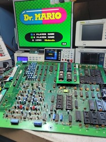 Dr Mario Nintendo VS Unisystem CPU & Satellite Vintage Arcade Circuit Board PCB