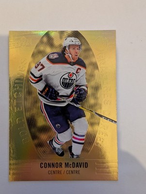 2019-20 Upper Deck Tim Hortons Gold Etchings #GE-1 Connor McDavid Oilers