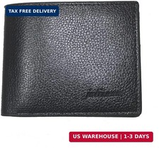 Slim Wallet for Men with Money Clip Bifold Card Holder Zipper Coin Pocket New