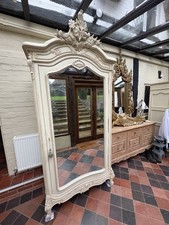 Sweet Pea and Willow French Armoire Wardrobe Cupboard