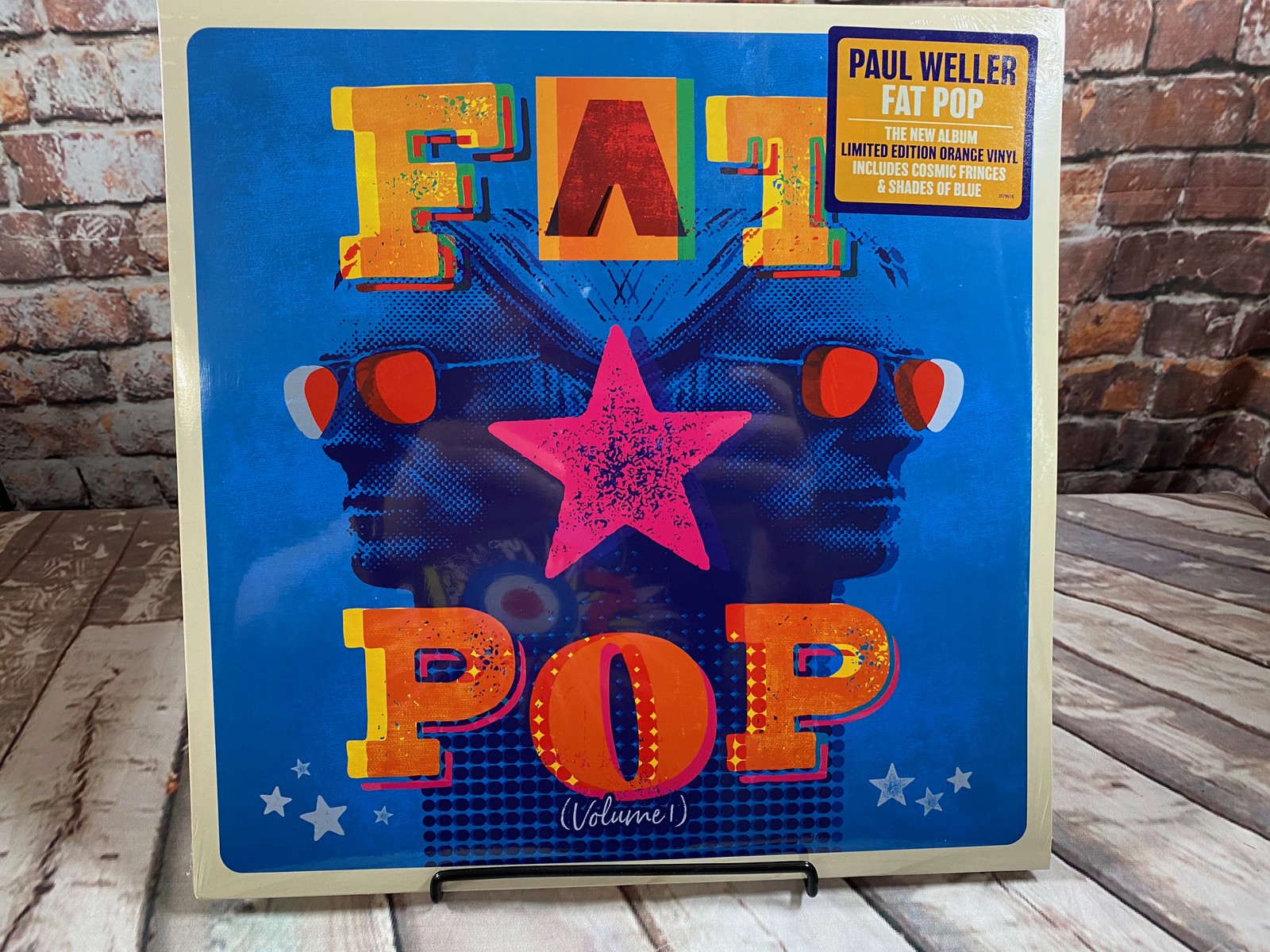 Paul Weller Fat Pop LTD 2021 Orange Vinyl Polydor 3554122 New Sealed