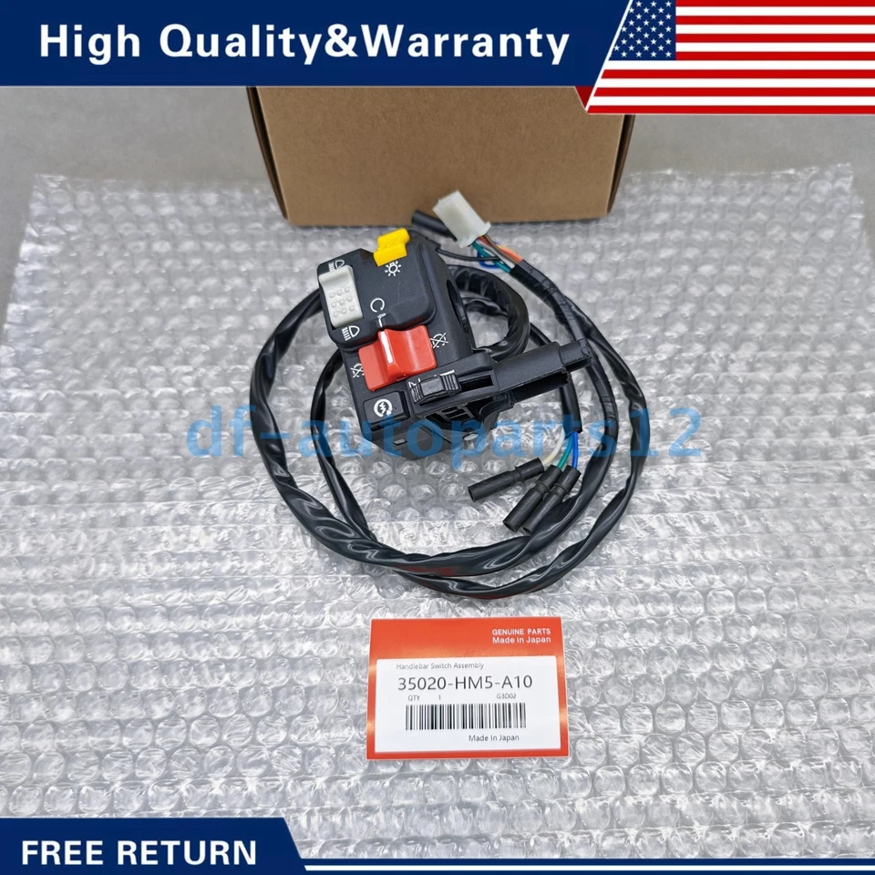 OEM NEW For Honda FourTrax 300 TRX300FW Left Handlebar Switch US Foto 3 de 4