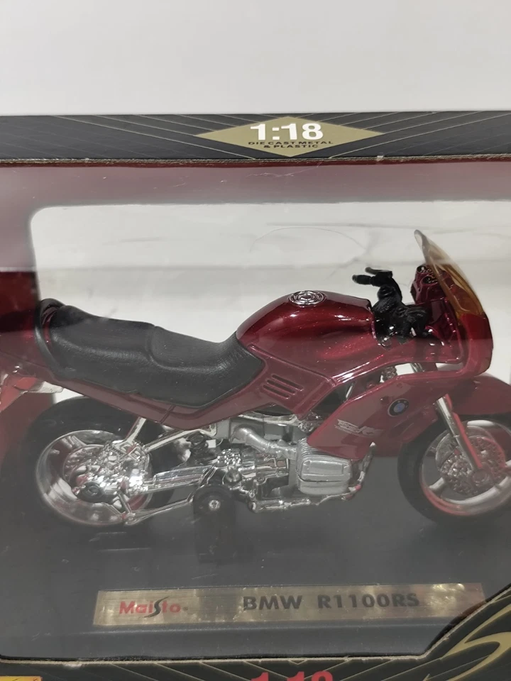 Rara BMW Maisto Special Edition 1:18 R1100RS Die-Cast - Collezione - Immagine 2 di 4