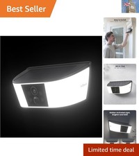 Motion-Activated 2K Solar Wall Light Camera - Wireless Security with App Control
