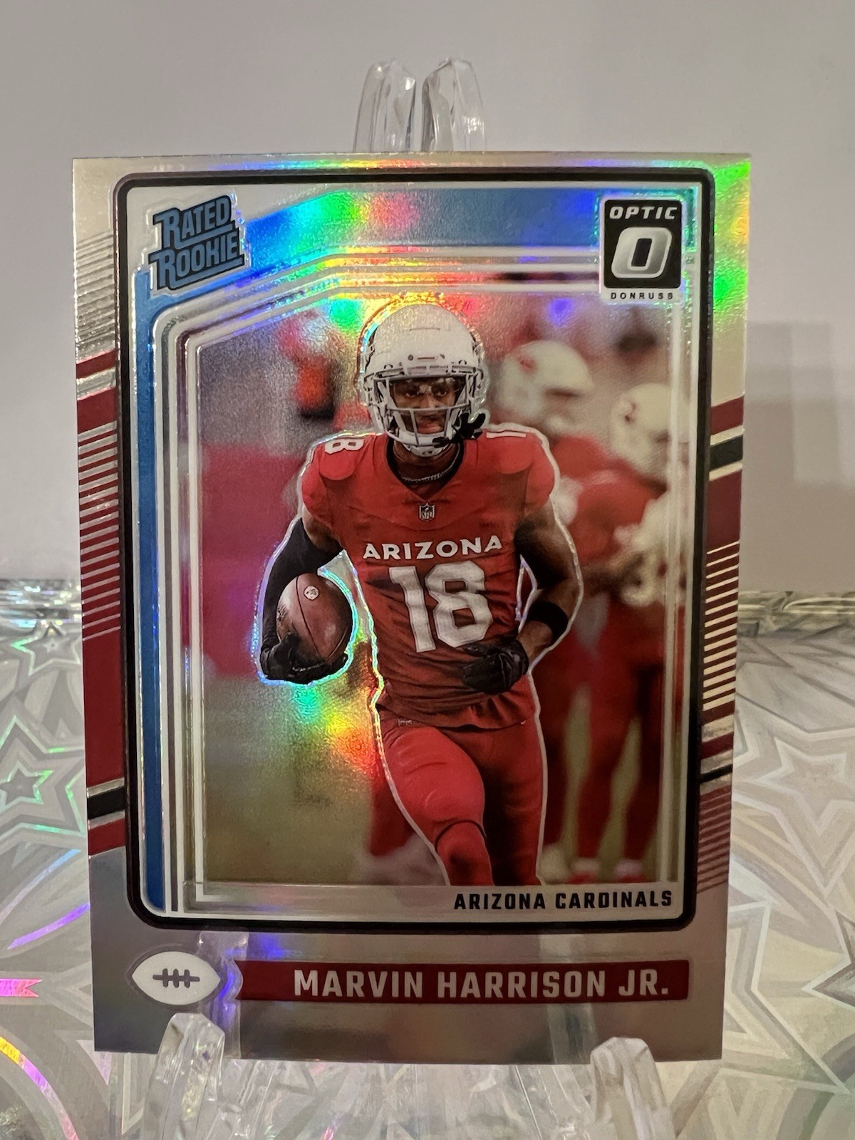 2024 Panini Donruss Optic - Rated Rookie Marvin Harrison Jr. #276 Holo Prizm...