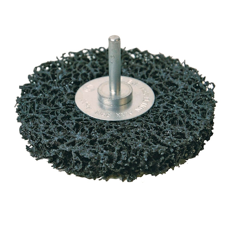 100mm Rotary Polycarbide Abrasive Disc 583244 Deburring - Lifetime Warranty Silv