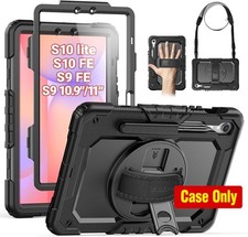 Heavy Duty Shockproof Case with Stand for Samsung Galaxy Tab S10 Lite 10.9'