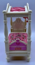 Fisher-Price Loving Family Dollhouse 2009, Pink Canopy Bed