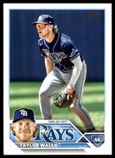 Taylor Walls 2023 Topps Rays #TBR-13 Rays MLB READ FREE SHIPPING AutographDen