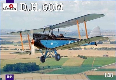 De Havilland DH.60M Metal Moth / 1:48 - Amodel 4804